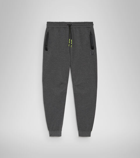 JOGGER PANT URBANITY, DARK GULL GRAY MELANGE Polyester and viscose joggers - Men’s JOGGER PANT URBANITY DARK GULL GRAY MELANGE - Diadora