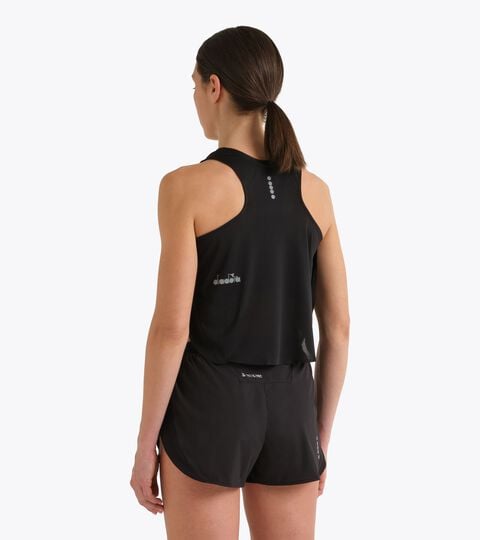 Super Light FIBRAZERO tank  - Running - Women&rsquo;s
 L. TANK SUPER LIGHT FIBRAZERO BLACK - Diadora