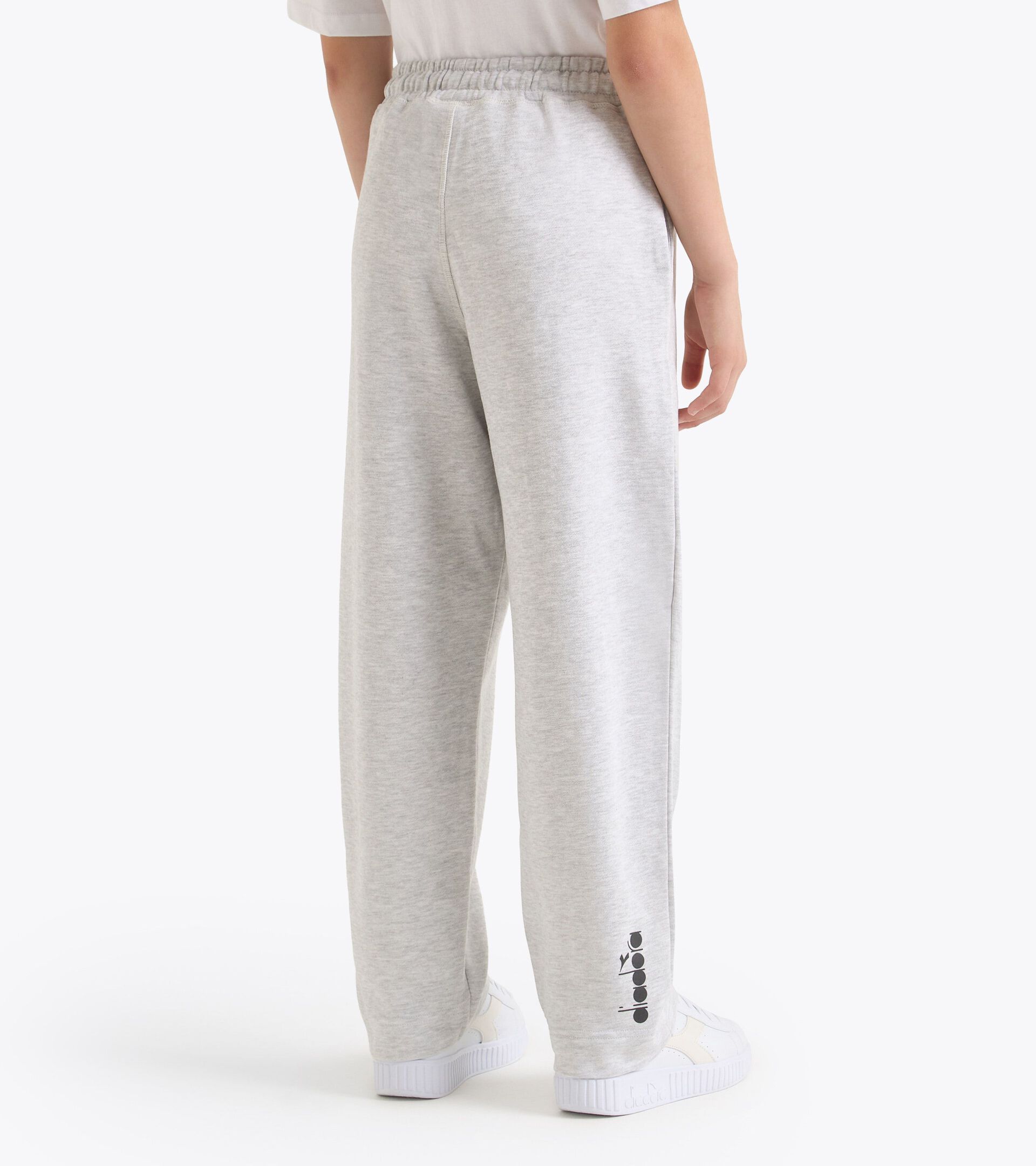 Jogginghose - Comfort Fit - Mädchen JG. JOGGER PANTS DISTRICT LICHT MITTELGRAU MELANGE - Diadora