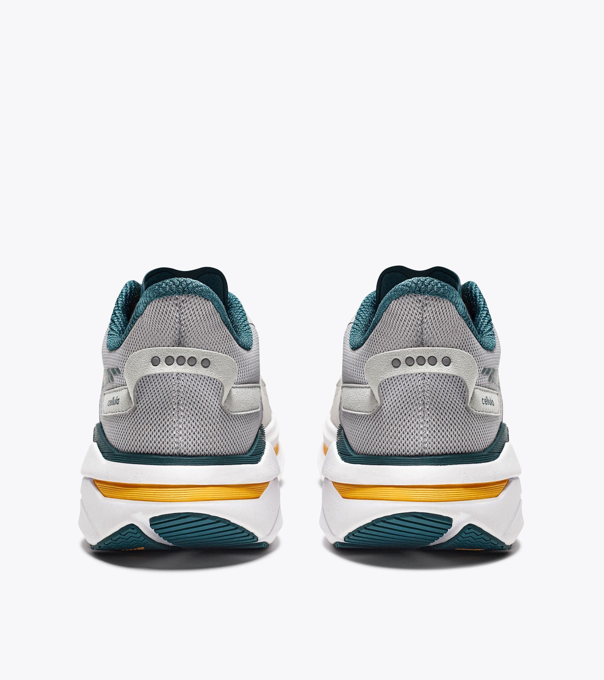 Laufschuh - Komfort und Stabilität - Herren CELLULA SILBER/MITTELMEER - Diadora