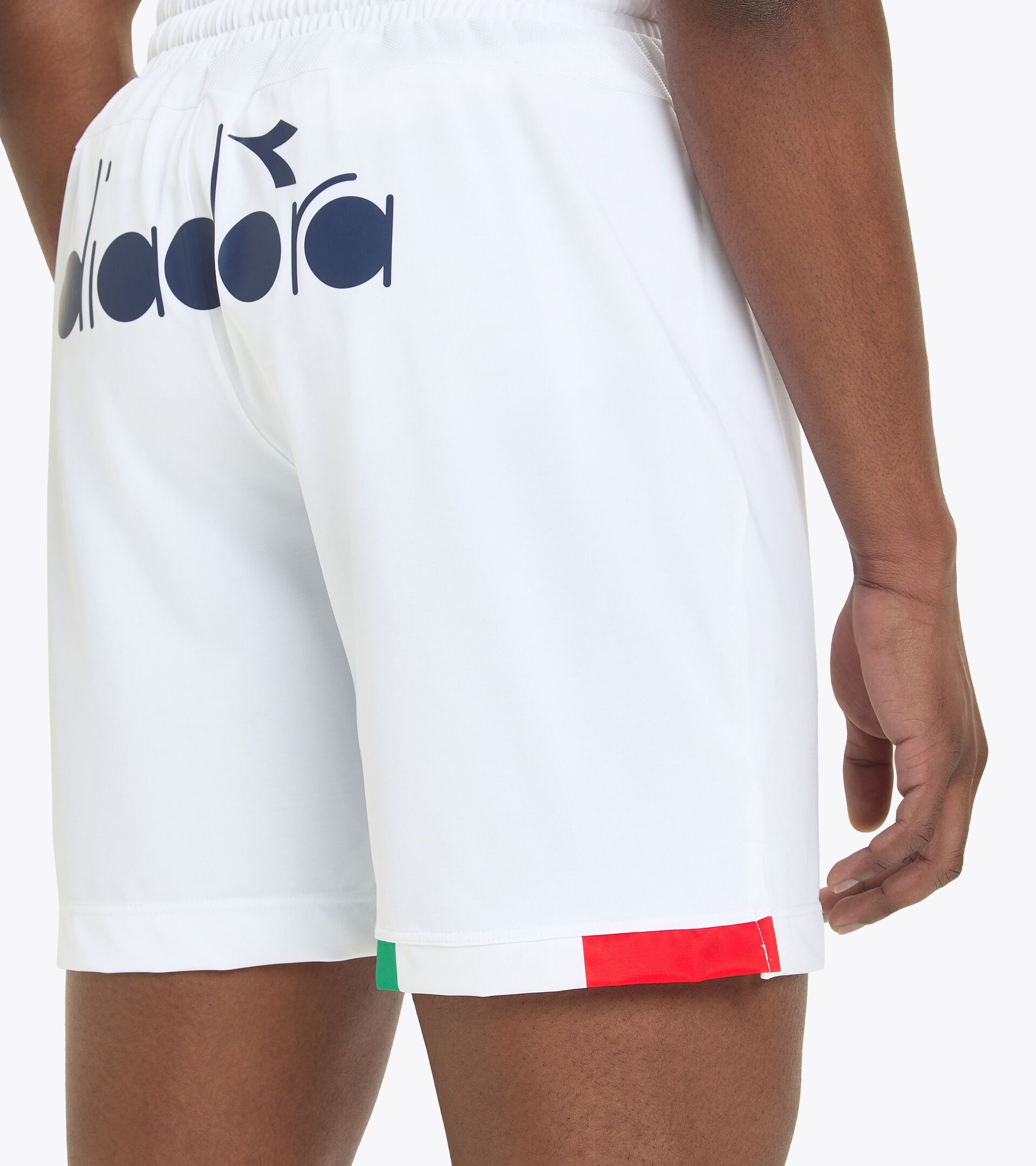 Competition shorts Men - Italy National Volleyball Team SHORT GARA UOMO BV ITALIA OPTICAL WHITE - Diadora