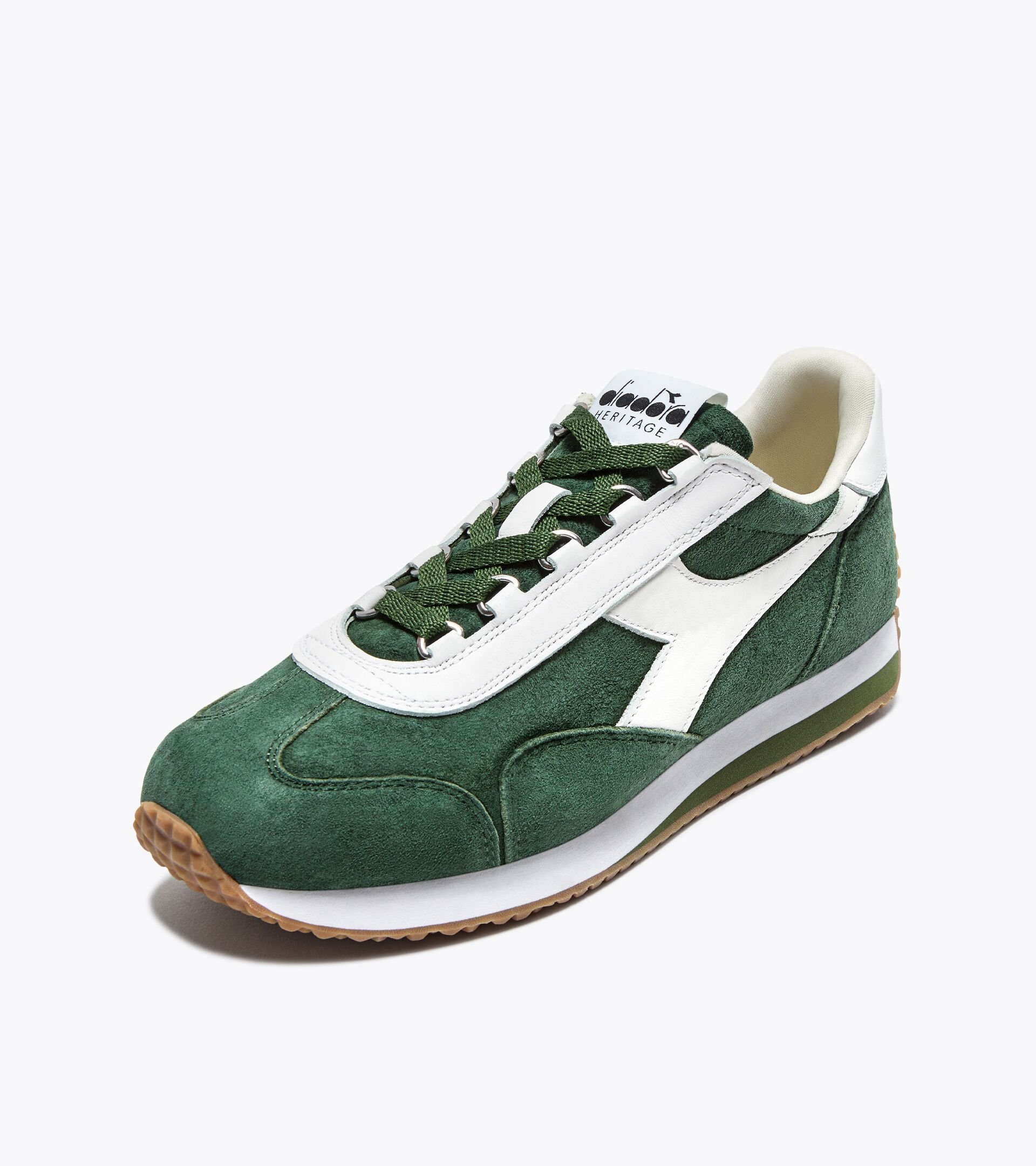 Heritage low-profile leather sneaker - All-gender EQUIPE '75 SW GREEN BOTANIC - Diadora