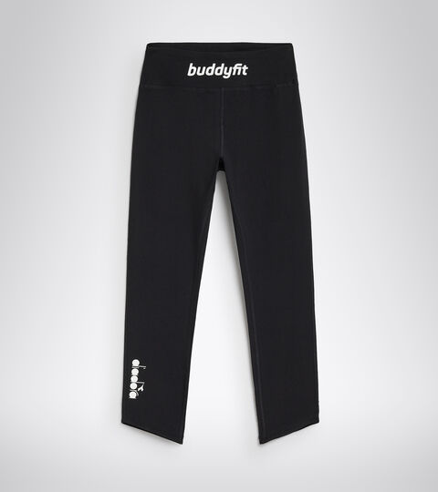 L. 7/8 LEGGINGS BUDDYFIT, BLACK Training leggings - Women L. 7/8 LEGGINGS BUDDYFIT BLACK - Diadora