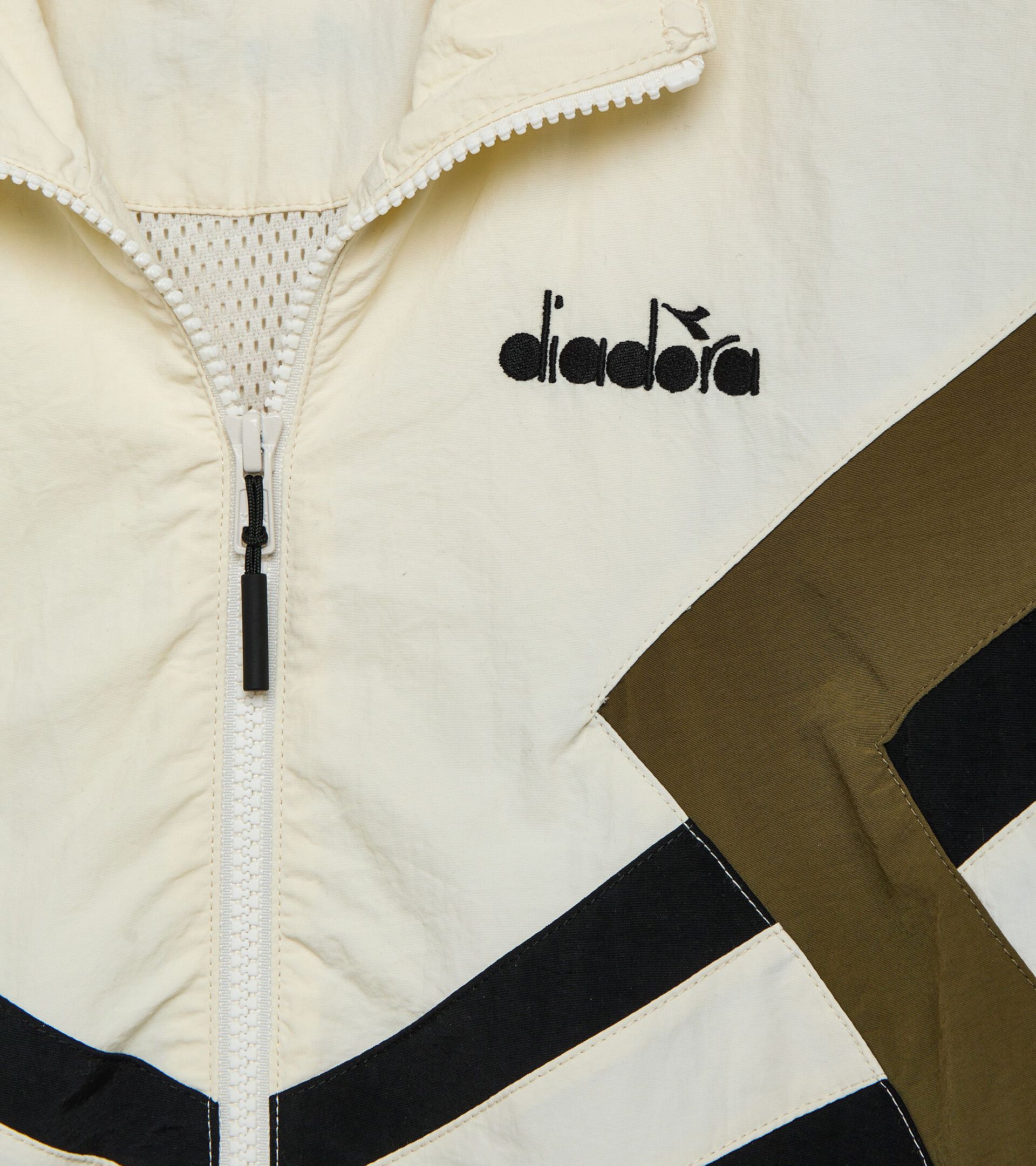 Track Jacket - Made in Italy - Genre neutre TRACK JACKET LEGACY BLANCHE MURMURE - Diadora
