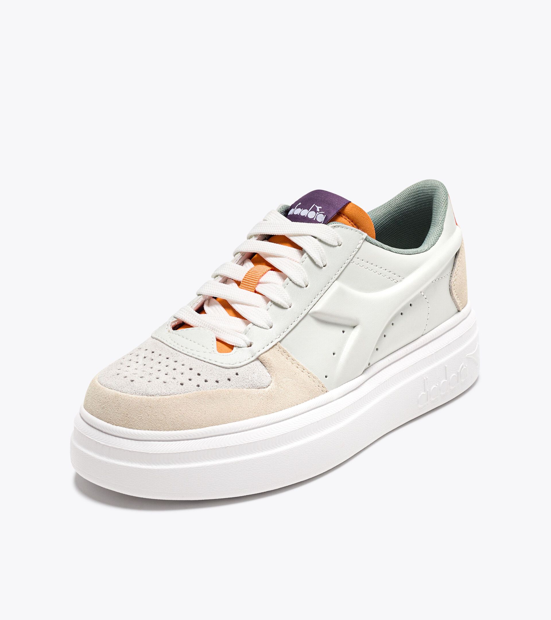 Sneakers de sport - Femme - Semelle Plateforme  MAGIC BOLD PUFFY WN BLANCHE - Diadora