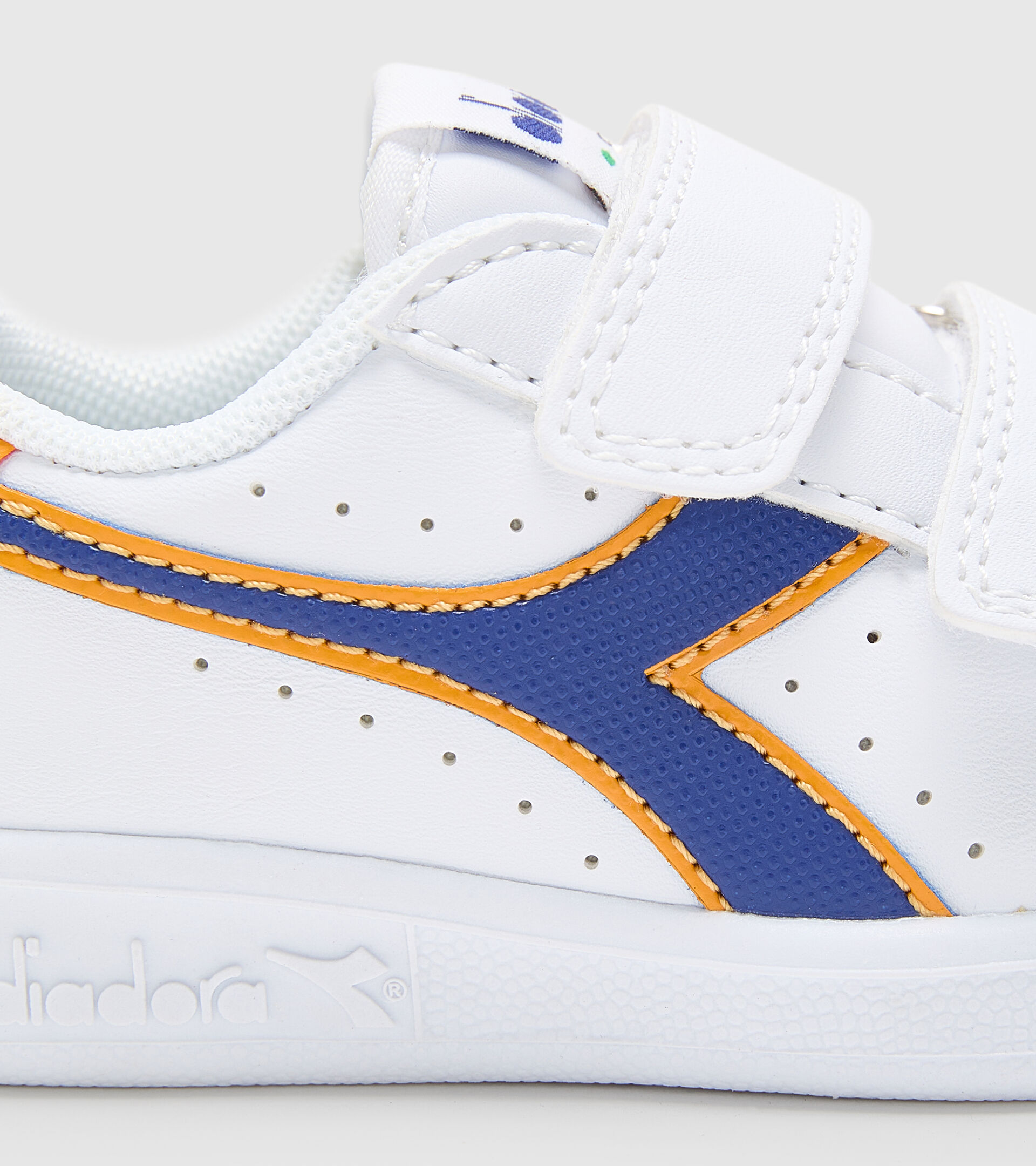Sports shoes - Toddlers 1-4 years GAME P TD WHITE/BLUE QUARTZ - Diadora