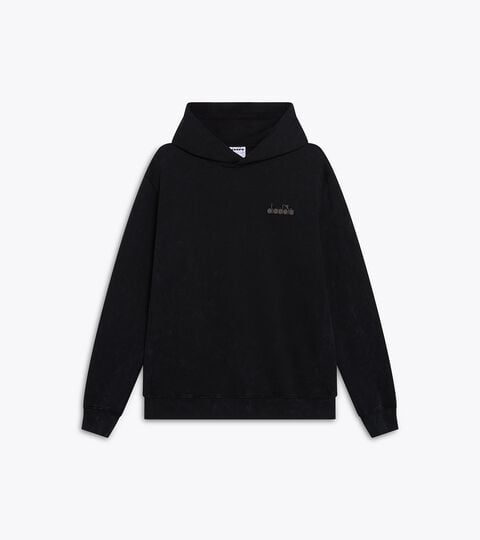Jersey sweatshirt - Regular fit - Men&rsquo;s HOODIE AVENUE LAB (FT) BLACK COAL - Diadora