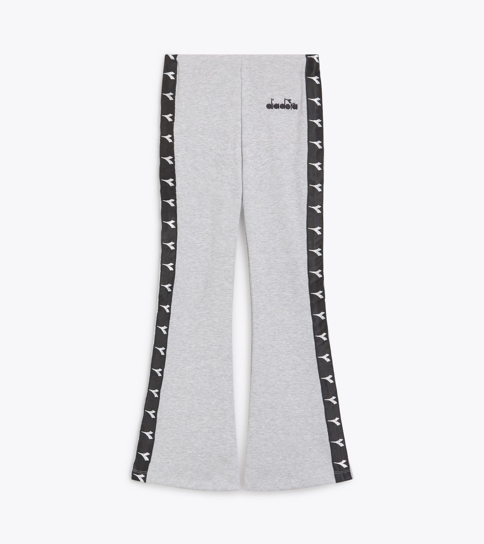 Ribbed leggings - Girl JG. LEGGINGS  TAPE HIGH RISE MELANGE - Diadora