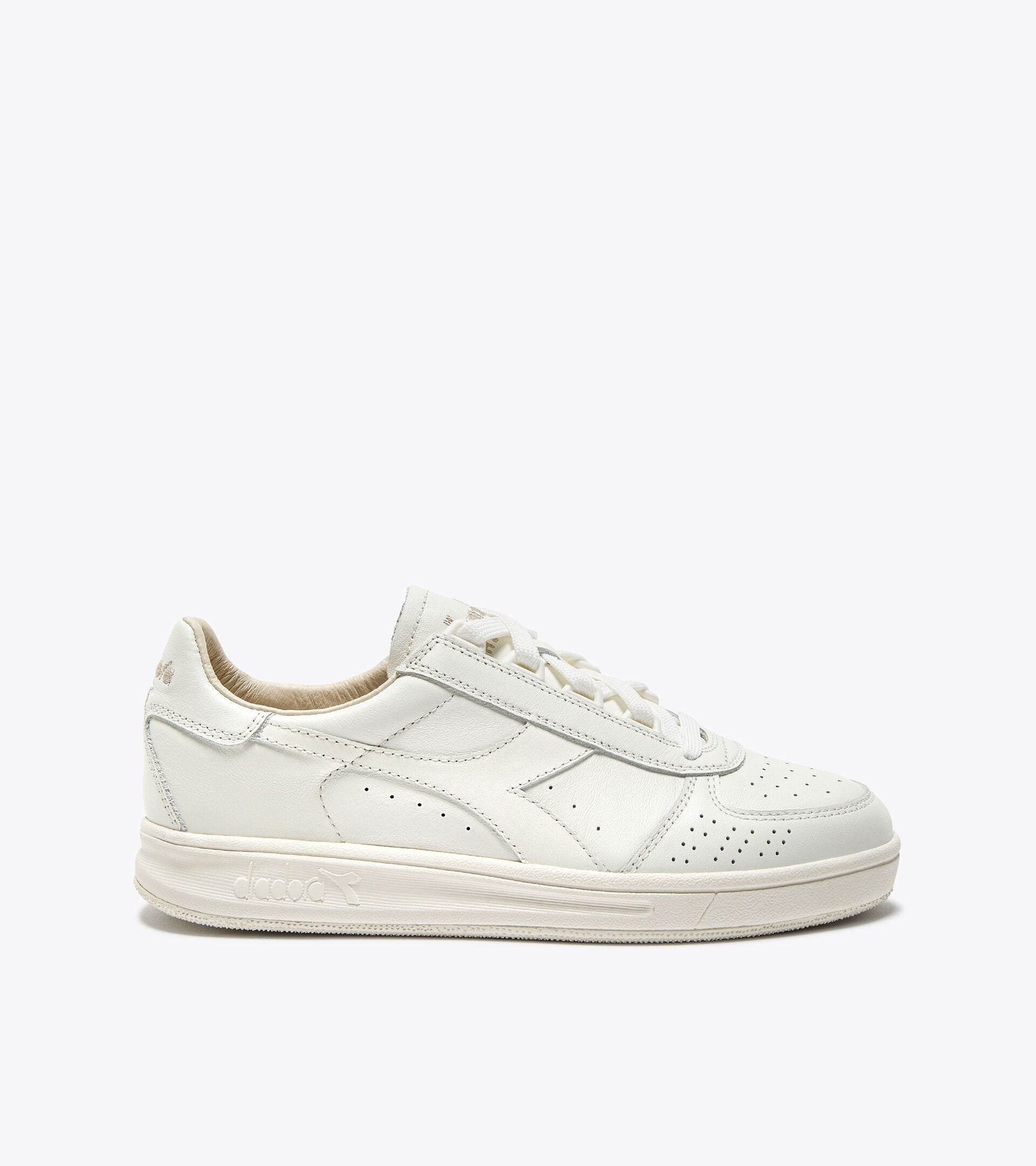 Sneaker Heritage aus Leder - F&uuml;r alle Geschlechter B.ELITE '84 ITALIA WEISS/WEISS - Diadora