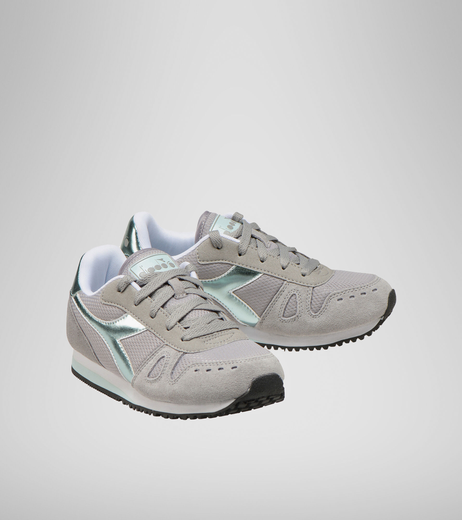 Sports shoes - Youth 8-16 years SIMPLE RUN GS GIRL PALOMA GREY - Diadora