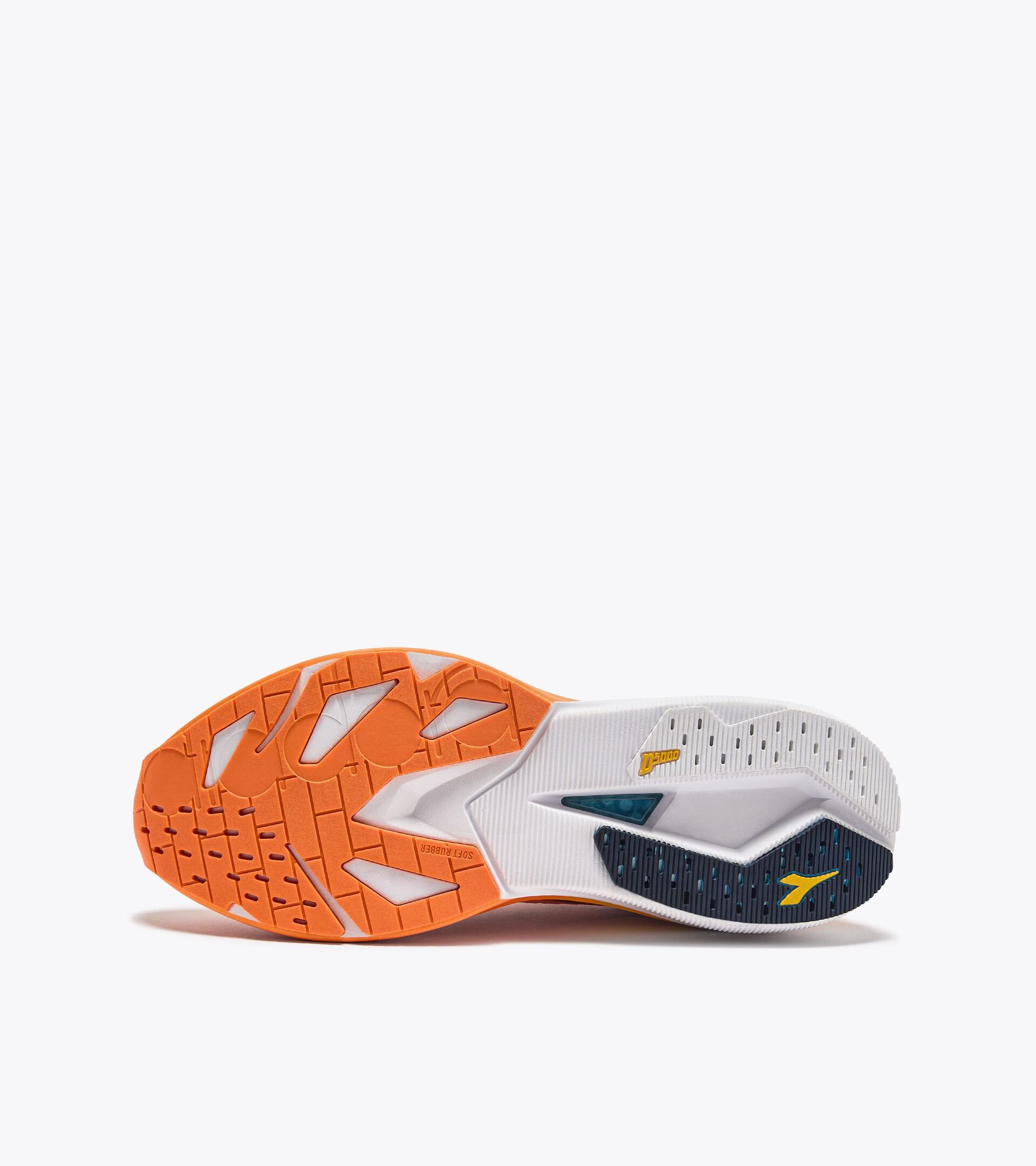 Laufschuh - Stabilität und Leichtigkeit - Herren MYTHOS BLUSHIELD VOLO 5 NECTARINE/LEMON CHROME - Diadora