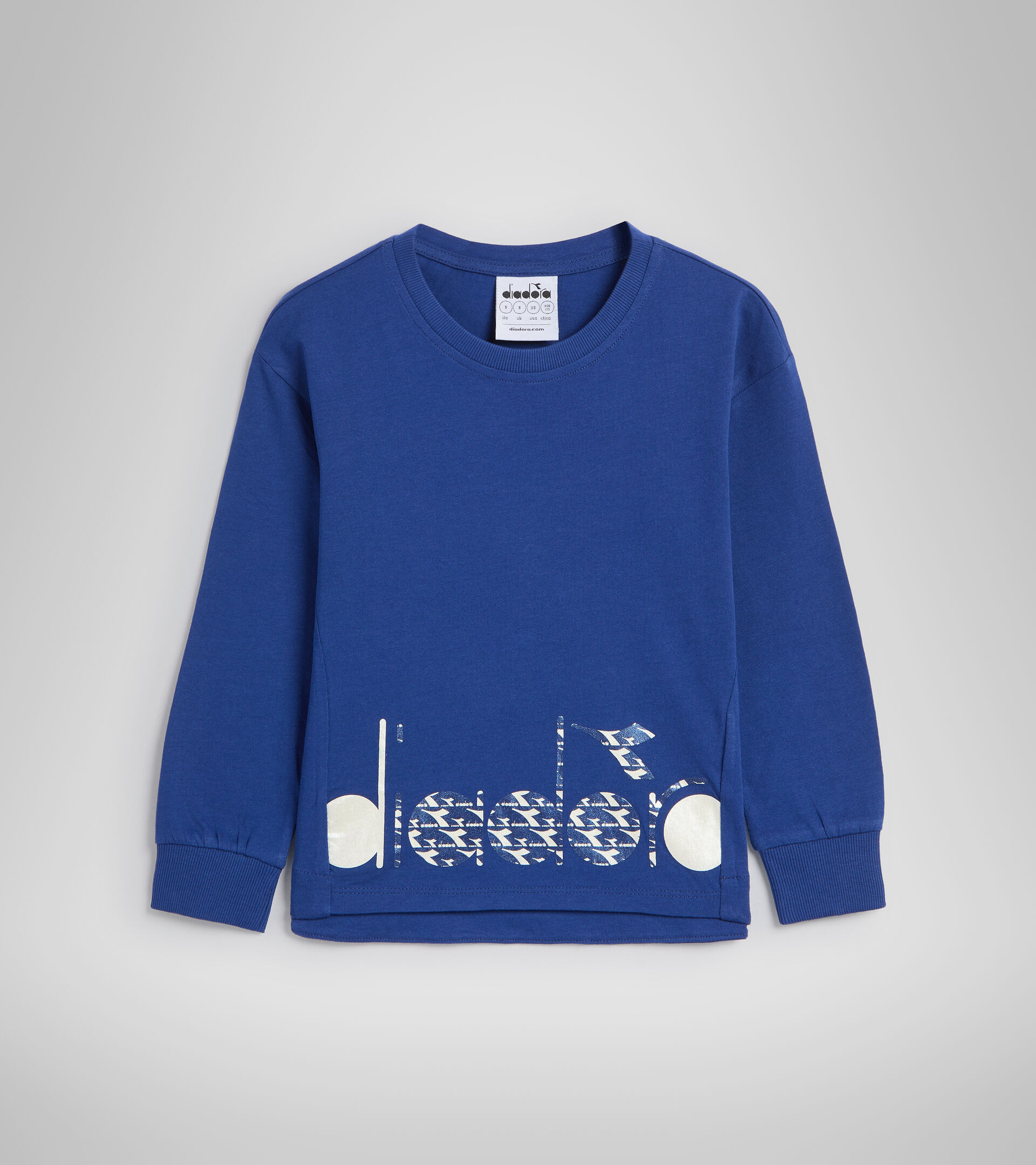 Langarm-T-Shirt - Kinder JG.T-SHIRT LS TWINKLE DAEMMERUNG BLAU - Diadora