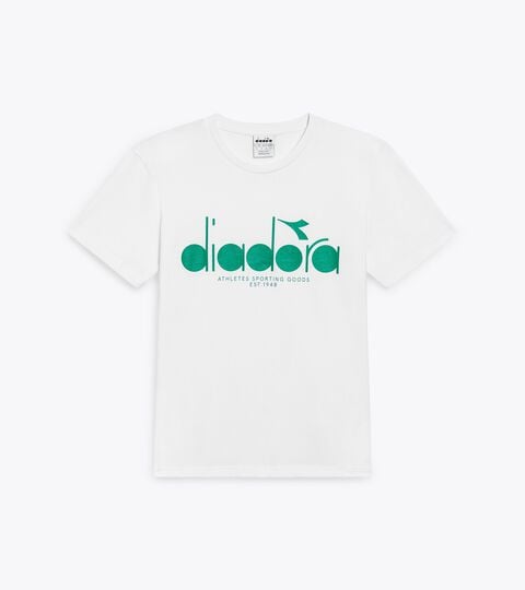 T-SHIRT SS LOGO, STRAHLEND WEISSE T-Shirts - alle Geschlechter T-SHIRT SS LOGO STRAHLEND WEISSE - Diadora