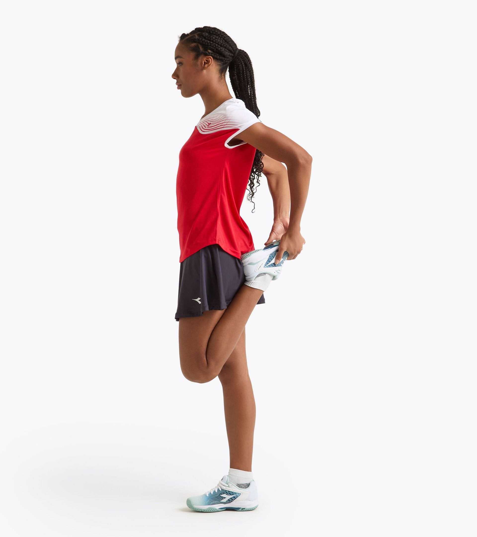 Jupe de tennis - Femme L. SKIRT COURT FER NEUF - Diadora