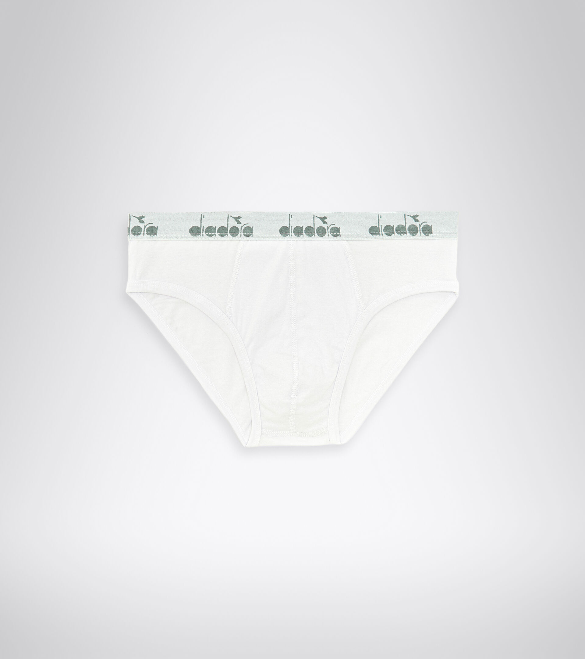 Boxer homme - Coton  LOGO BRIEF BLANC VIF - Diadora