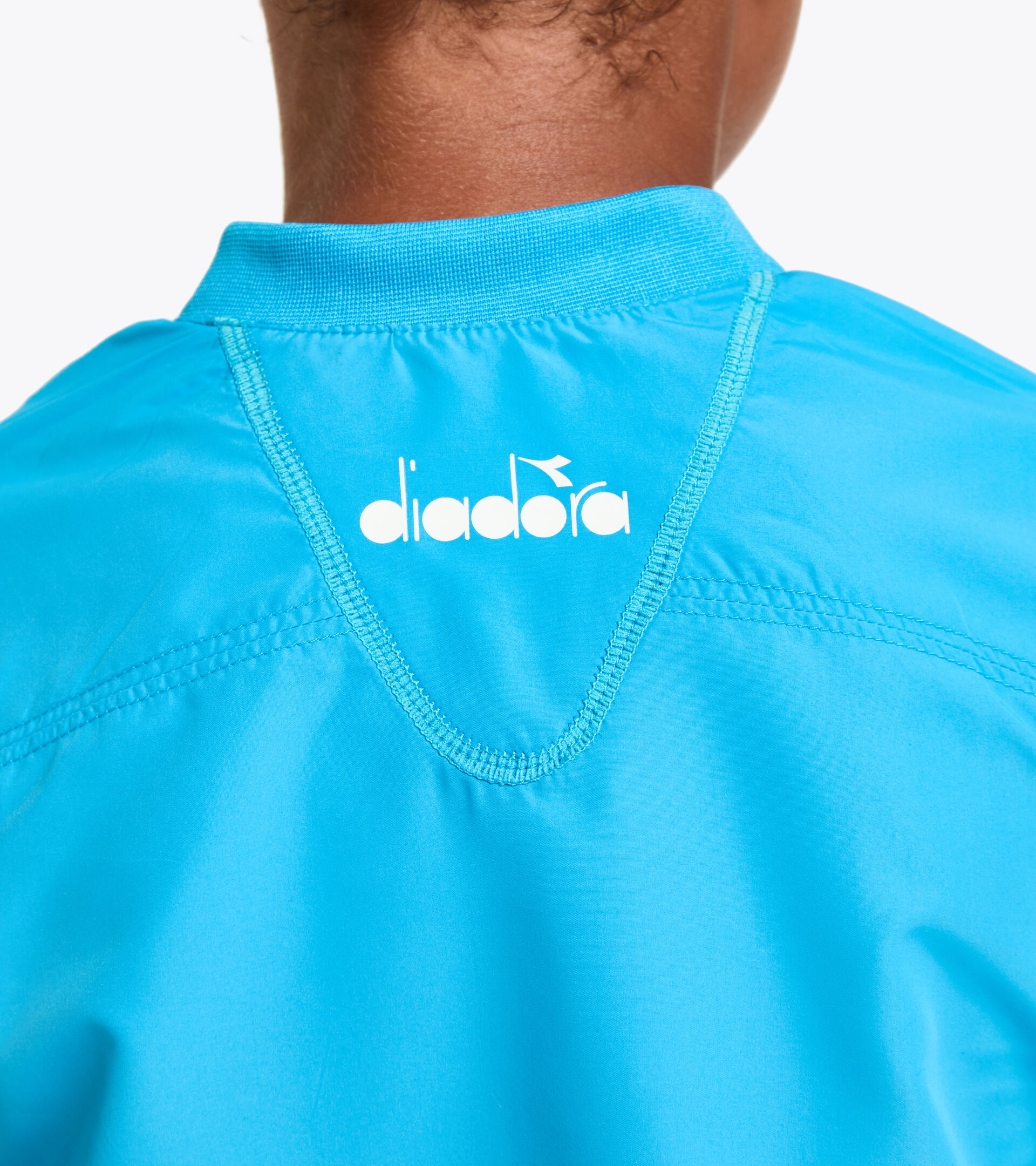 Apparel Sport BAMBINO G. JACKET COURT AZUL REAL FLUO Diadora