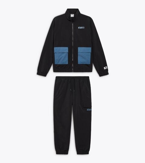 TRACKSUIT ATHL. LOGO II, NEGRO Tracksuit de taslán - Para todos los géneros
TRACKSUIT ATHL. LOGO II NEGRO - Diadora