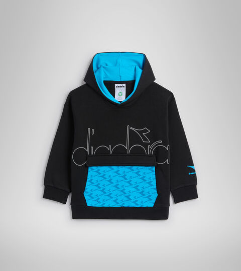 JB.HOODIE HOOPLA, BLACK Hooded sweatshirt - Kids JB.HOODIE HOOPLA BLACK - Diadora
