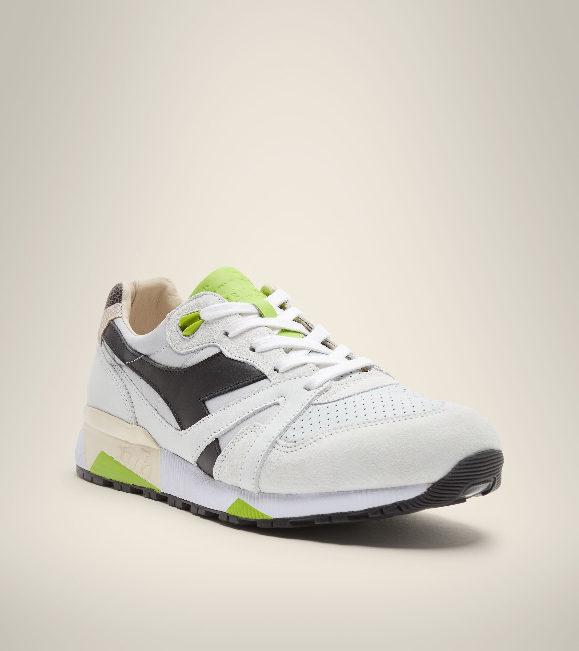 Made in Italy Heritage Shoe - Men N9000 ITALIA WHITE/GLACIER GRAY - Diadora