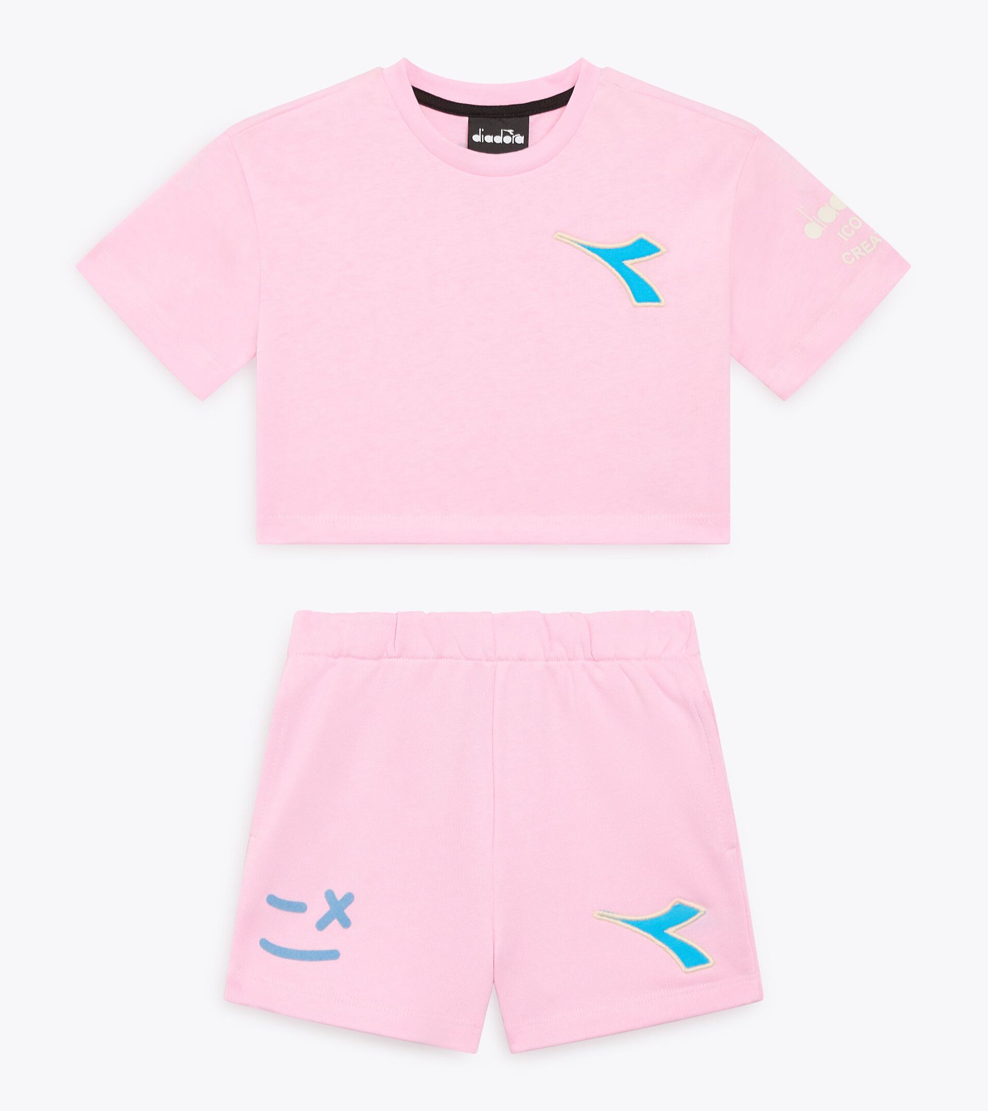 Pantalón jogger - Corte cómodo - Niña JG. SET CANDY TD APENAS ROSA - Diadora