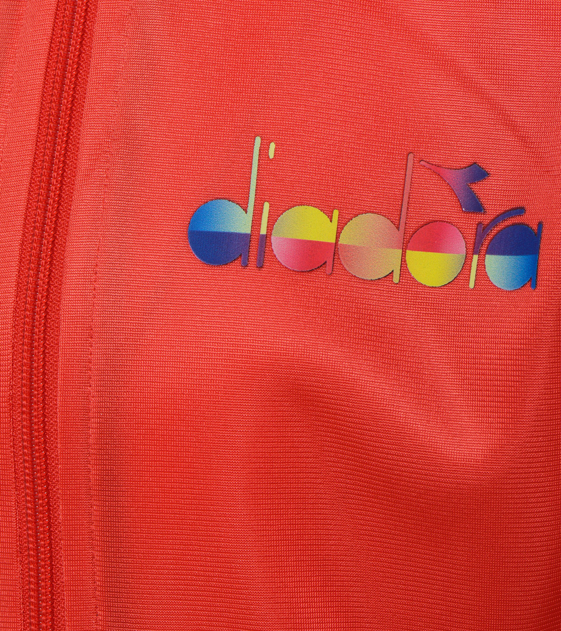 Apparel Sport BAMBINO JB. TRACKSUIT FZ DIADORA CLUB ROSSO PAPAVERO Diadora