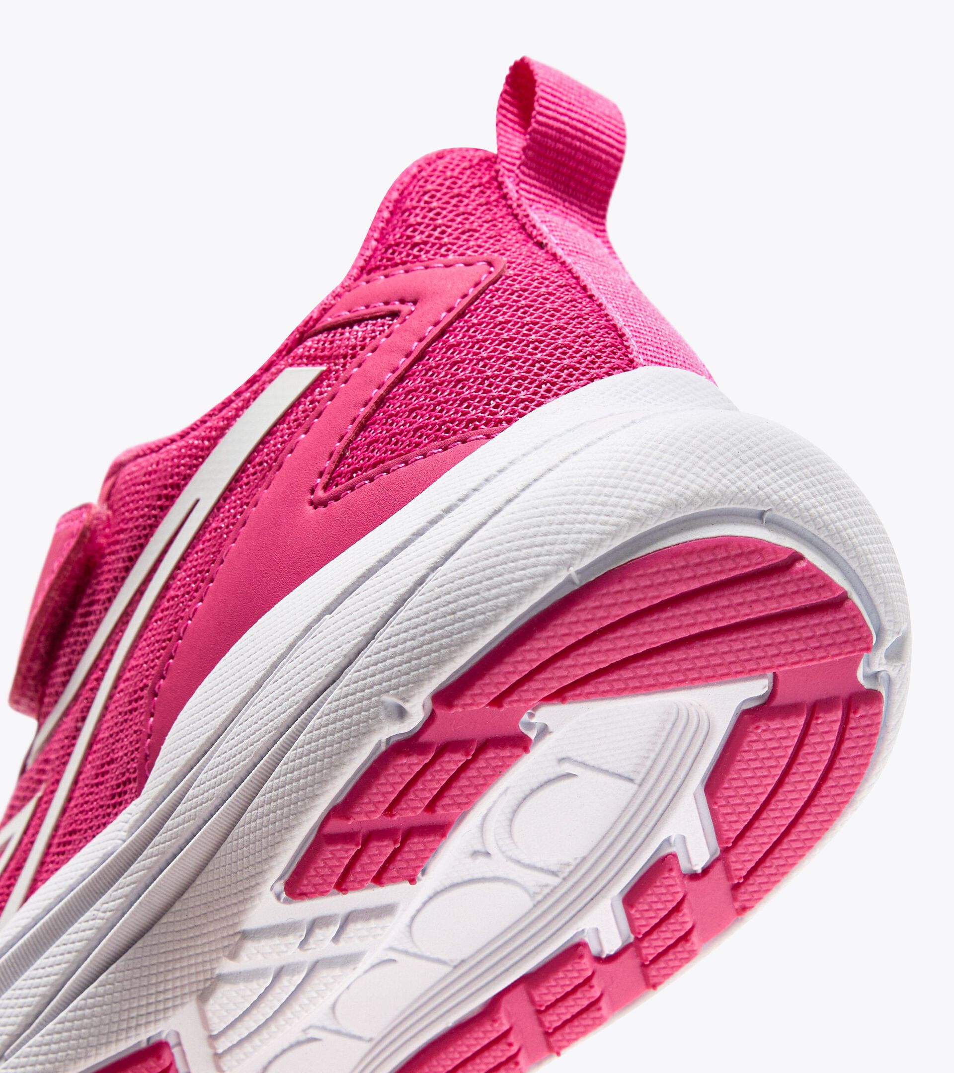 Laufschuhe - Doppelter Verschluss - Mädchen/Jungen und Teenager SNIPE 2 JR APRIKOSE SORBET/WEISS - Diadora