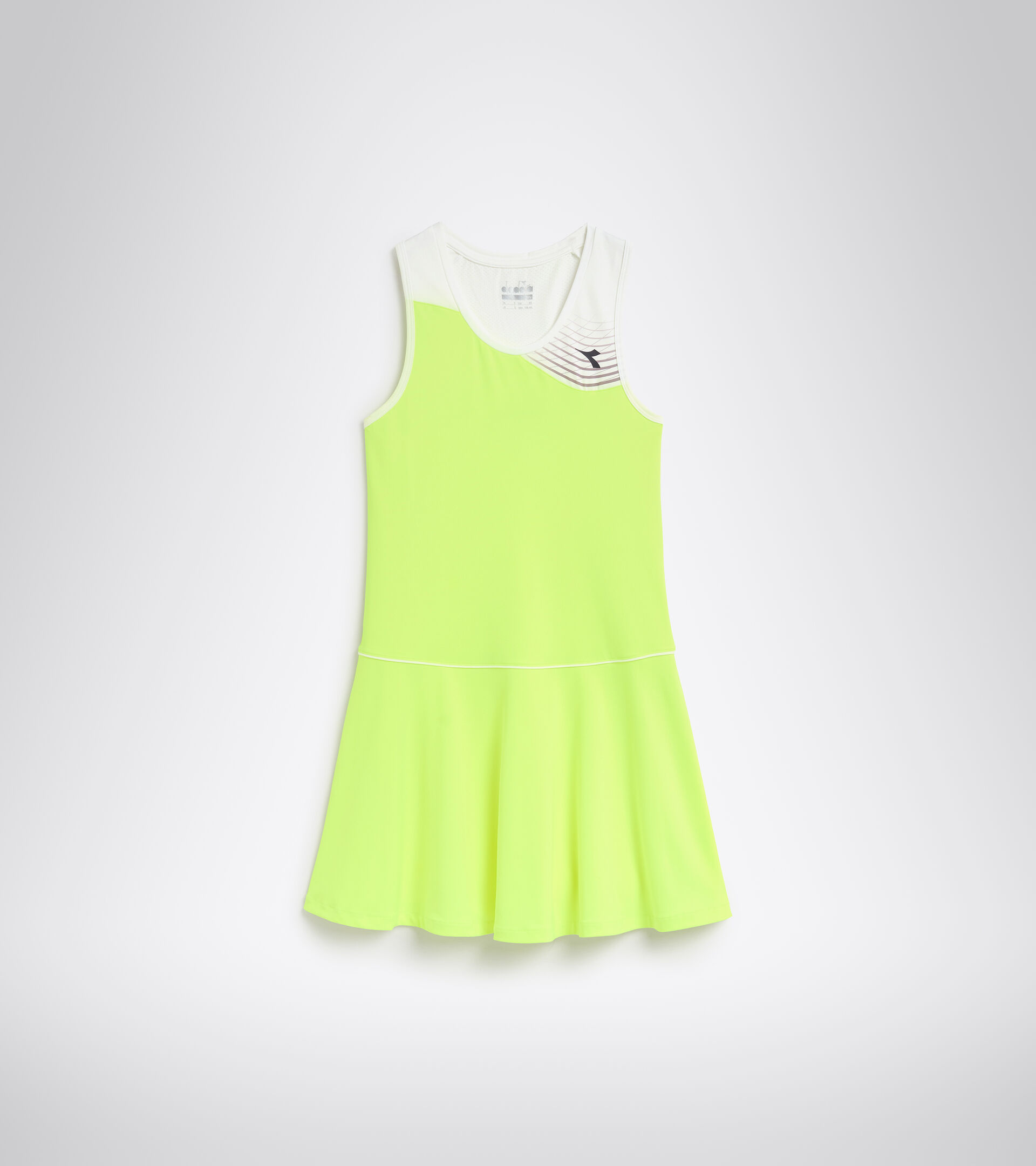 Abito da tennis - Donna L. DRESS COURT GIALLO FLUO DD - Diadora