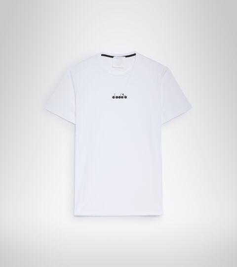 SS T-SHIRT EASY TENNIS, BLANC VIF T-shirt de tennis - Homme SS T-SHIRT EASY TENNIS BLANC VIF - Diadora