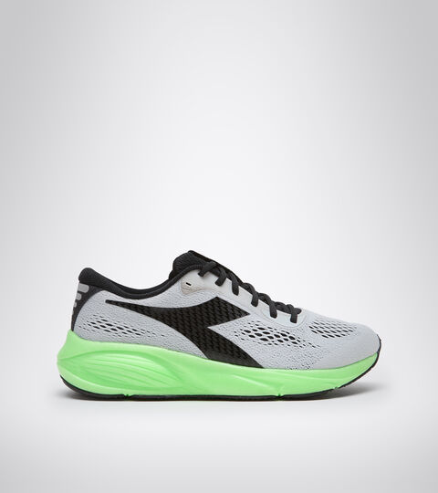 Chaussures de running - Homme FRECCIA ARGENT DD/NOIR/NEON MENTHE - Diadora