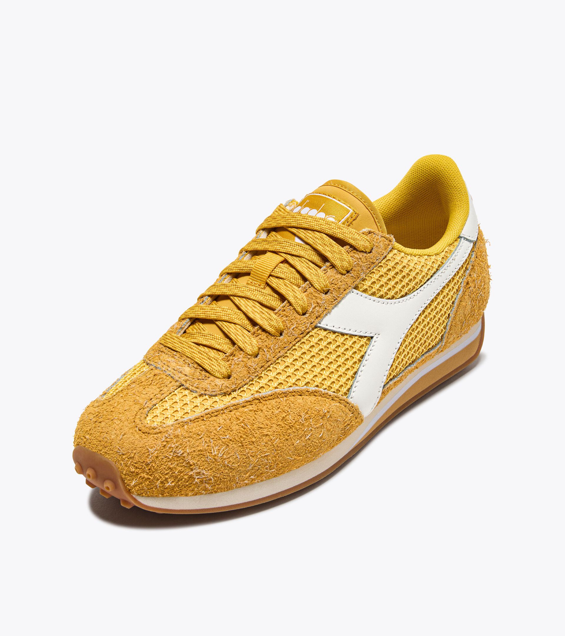 Low-profile leather sneaker - Women’s RALLY YELLOW DD - Diadora