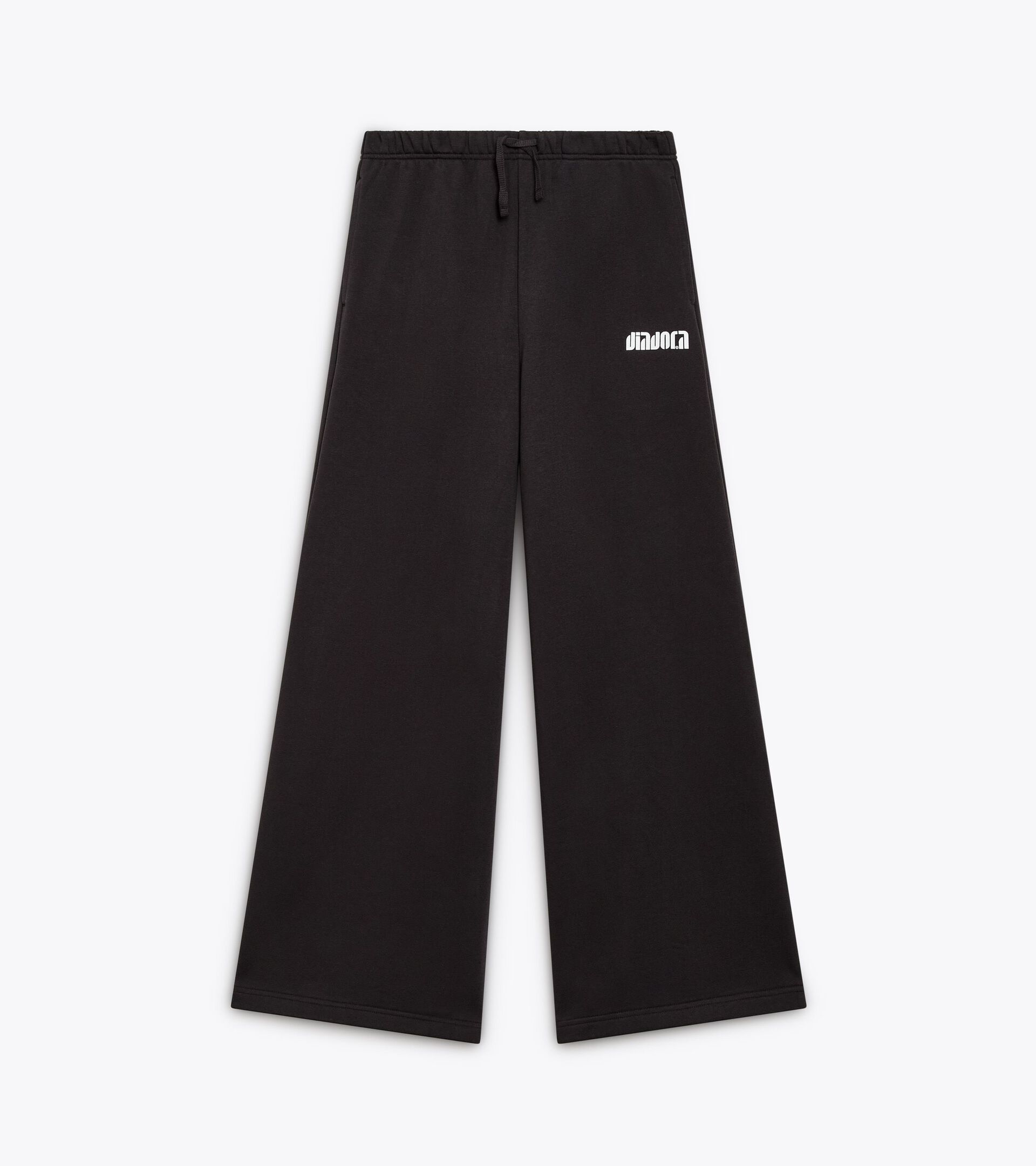 Trackpants with a relaxed fit - Women’s
 L. PANTS FLARE ATHL. LOGO BLACK - Diadora
