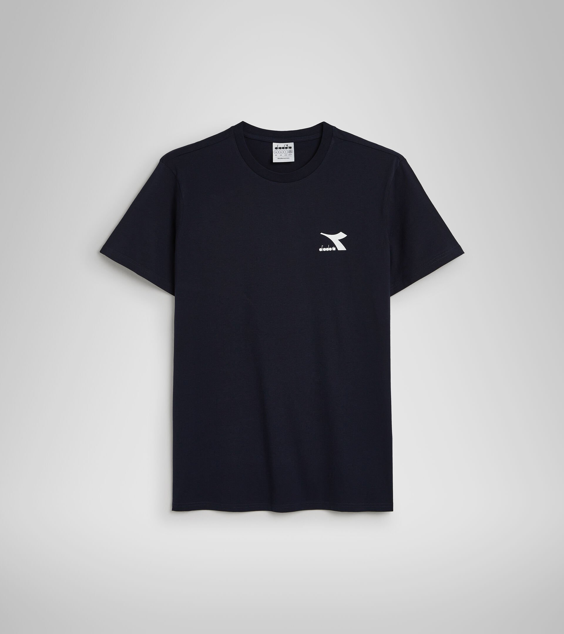Camiseta de algodón - Hombre T-SHIRT SS CORE AZUL CHAQUETON - Diadora