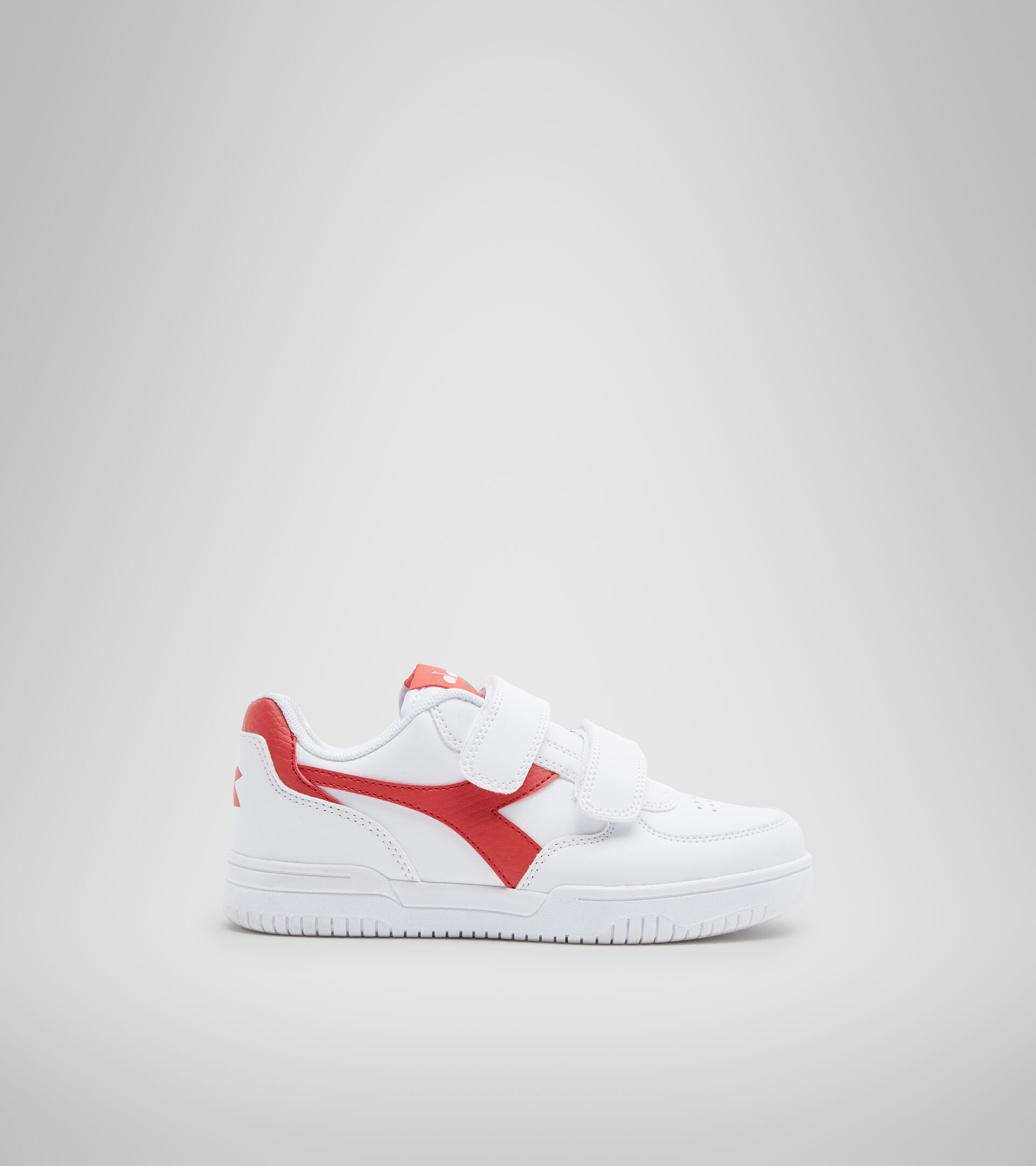 Sports shoes - Kids 4-8 years RAPTOR LOW PS WHITE/AURORA RED - Diadora