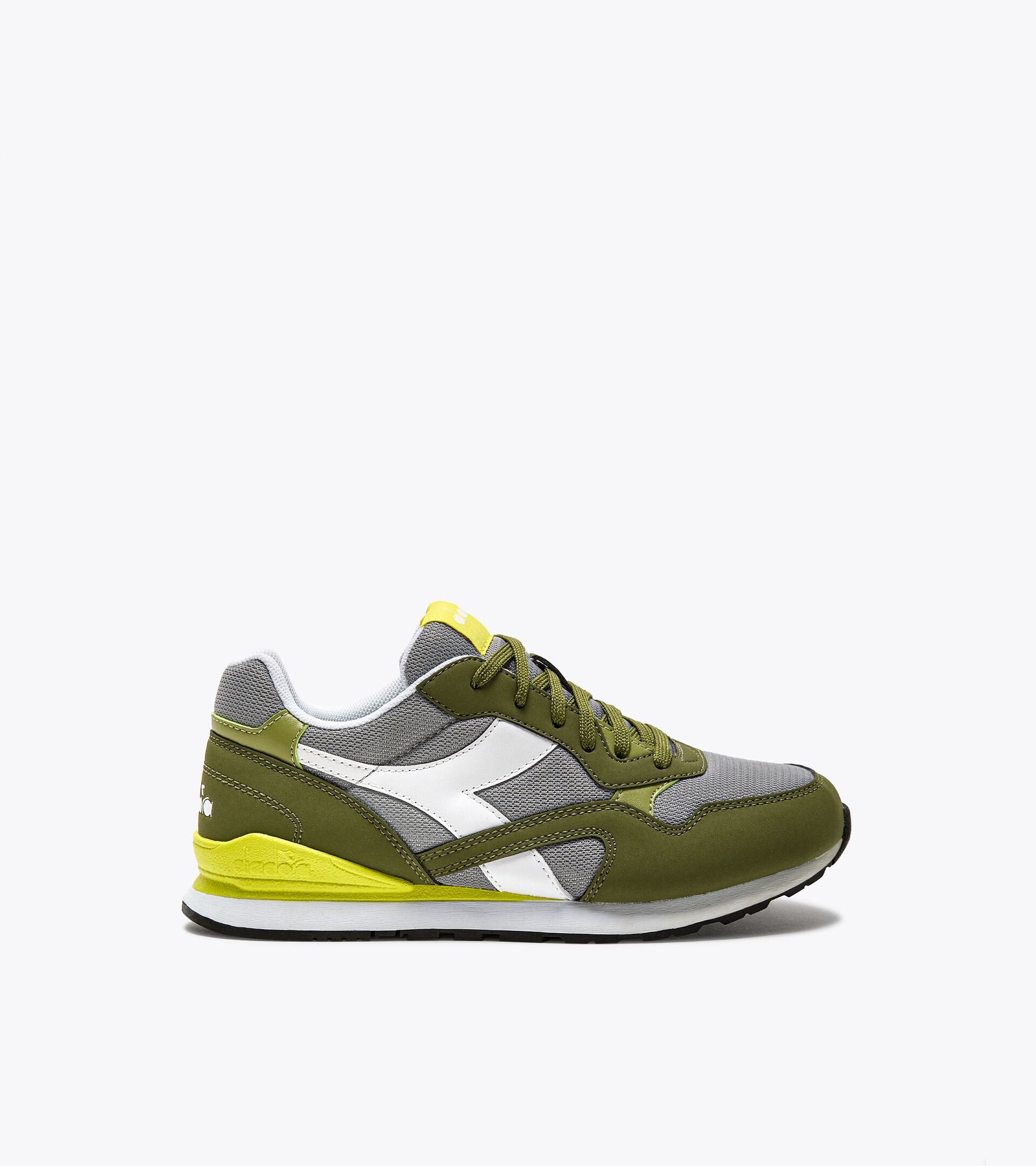 Sports shoes - Youth 8-16 years N.92 GS SPHAGNUM/ULTIMATE GRY/WHT - Diadora