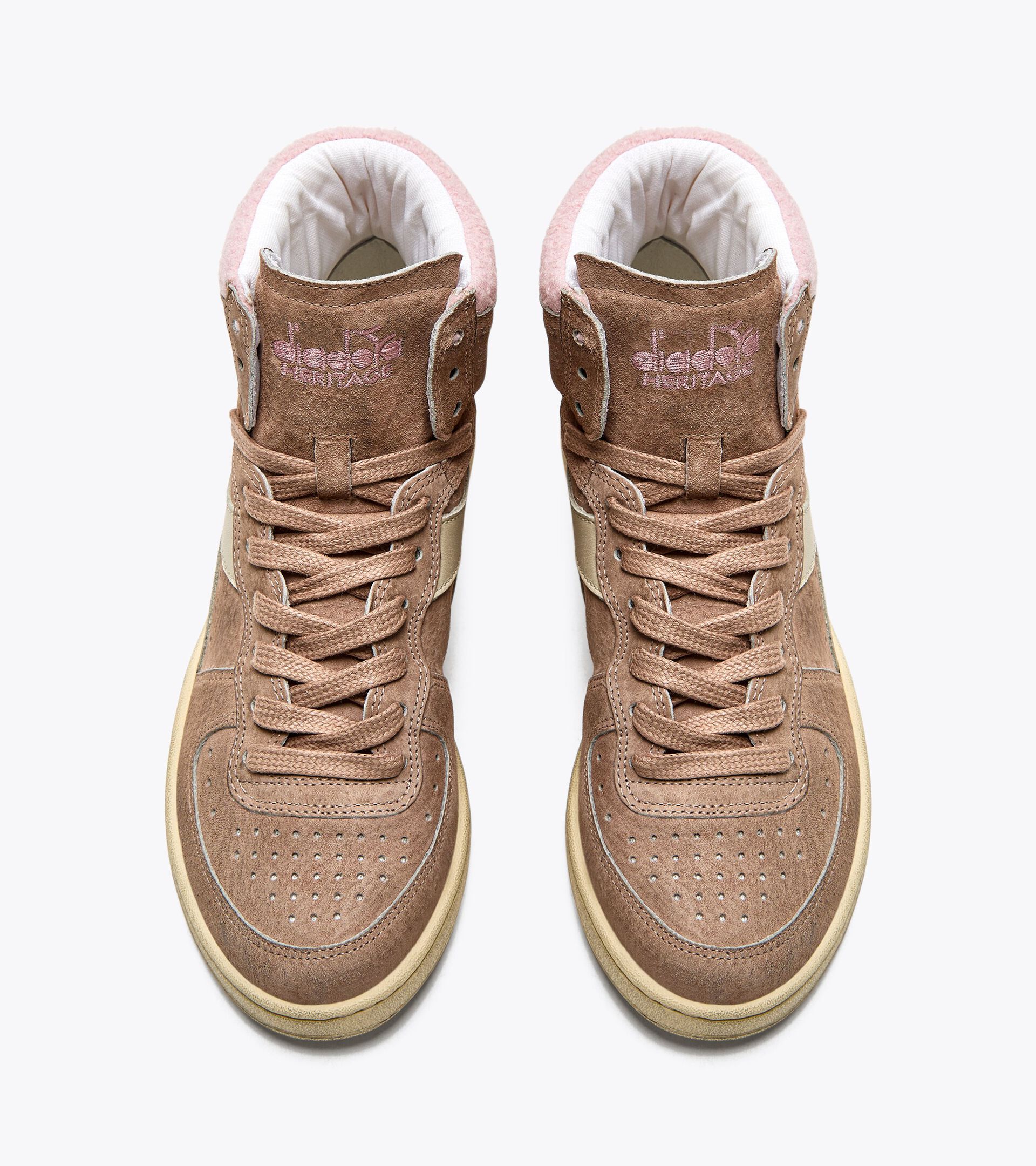 Scarpa Heritage - Donna MI BASKET SHEARLING WN MARRONE CAPRIOLO - Diadora