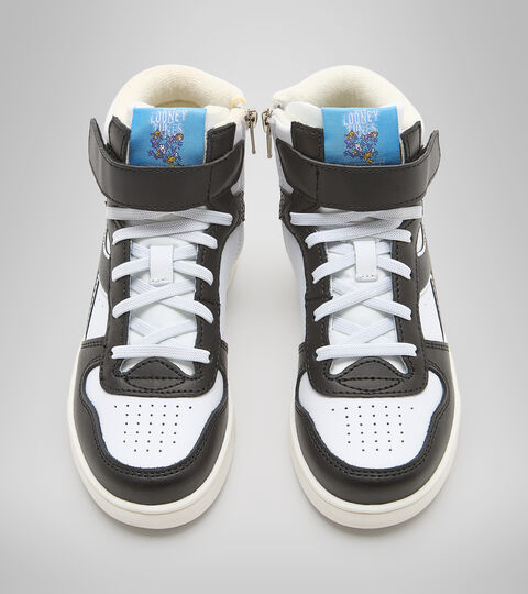 MAGIC BASKET MID SYLVESTER PS, NOIR/BLANC Chaussures de sport - Enfants 4-8 ans MAGIC BASKET MID SYLVESTER PS NOIR/BLANC - Diadora