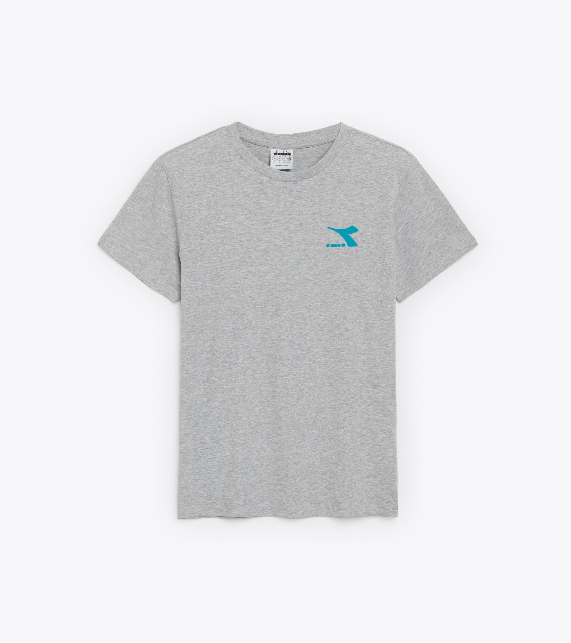 T-shirt de sport - Homme T-SHIRT SS CORE GRIS MOYEN CLAIR MELANGE - Diadora