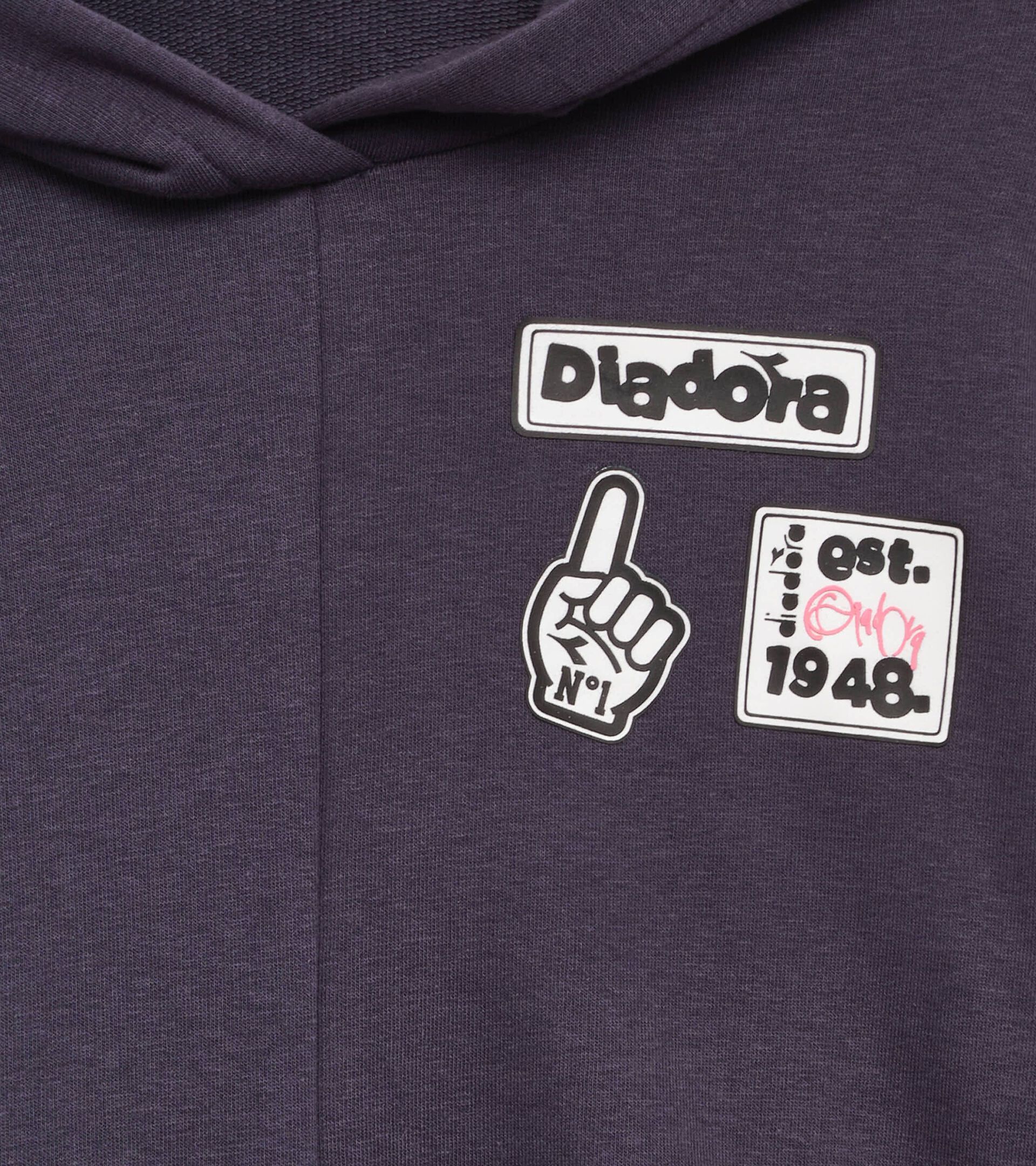 Sudadera con capucha - Ni&ntilde;a
 JG. HOODIE ESS. SPORTS AZUL NOCHE - Diadora