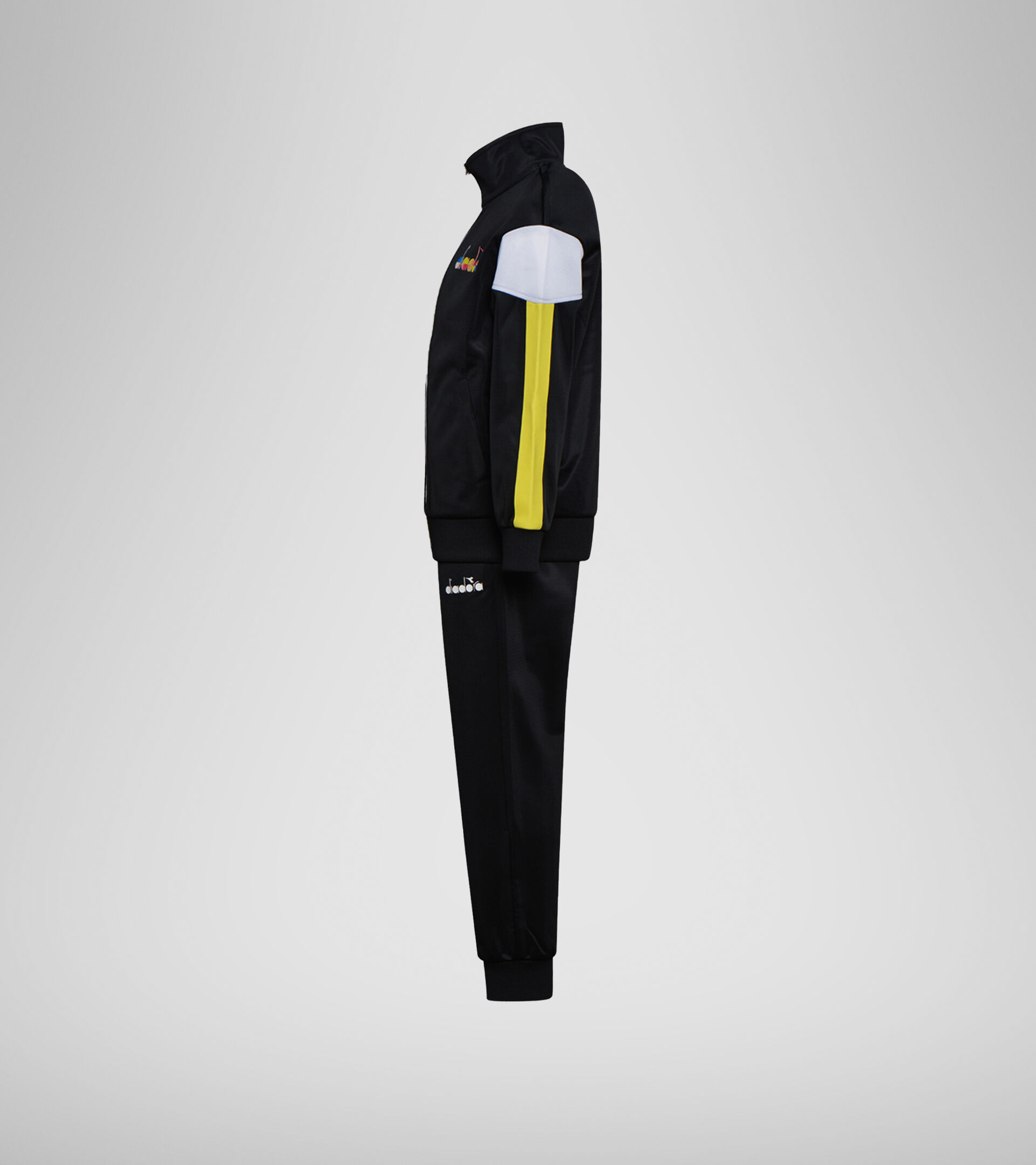 Apparel Sport BAMBINO JB. TRACKSUIT FZ DIADORA CLUB NERO Diadora