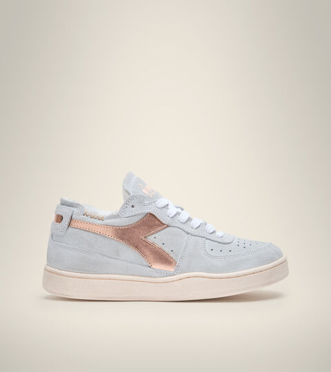 Chaussures Heritage - Femme MI BASKET ROW CUT AMBER SUEDE WN ROSE VILLA ESPAGNOL - Diadora