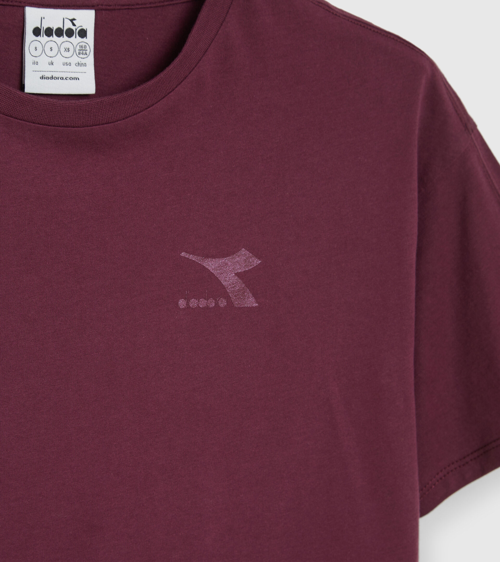 Sports T-shirt - Women L.T-SHIRT SS CHROMIA AFRICAN VIOLET - Diadora