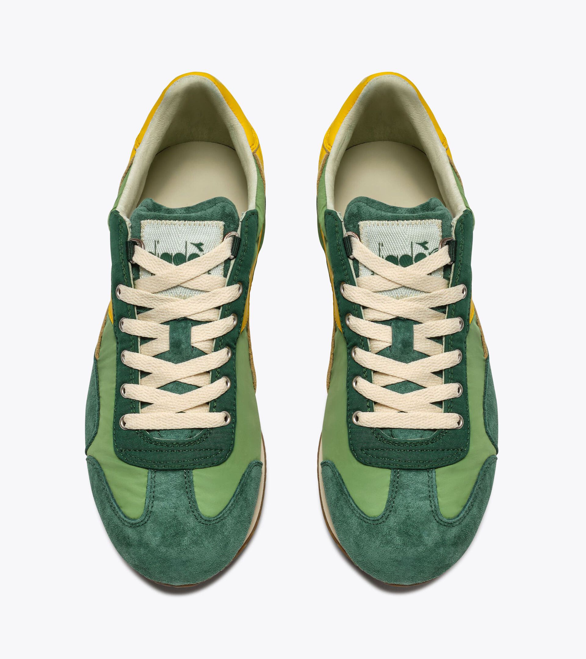 Suede leather Heritage Sneaker - All-gender EQUIPE VELA SW SHAMROCK - Diadora