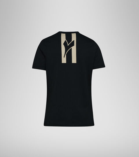 L. T-SHIRT SS HOOPS, NEGRO Camiseta - Mujer L. T-SHIRT SS HOOPS NEGRO - Diadora