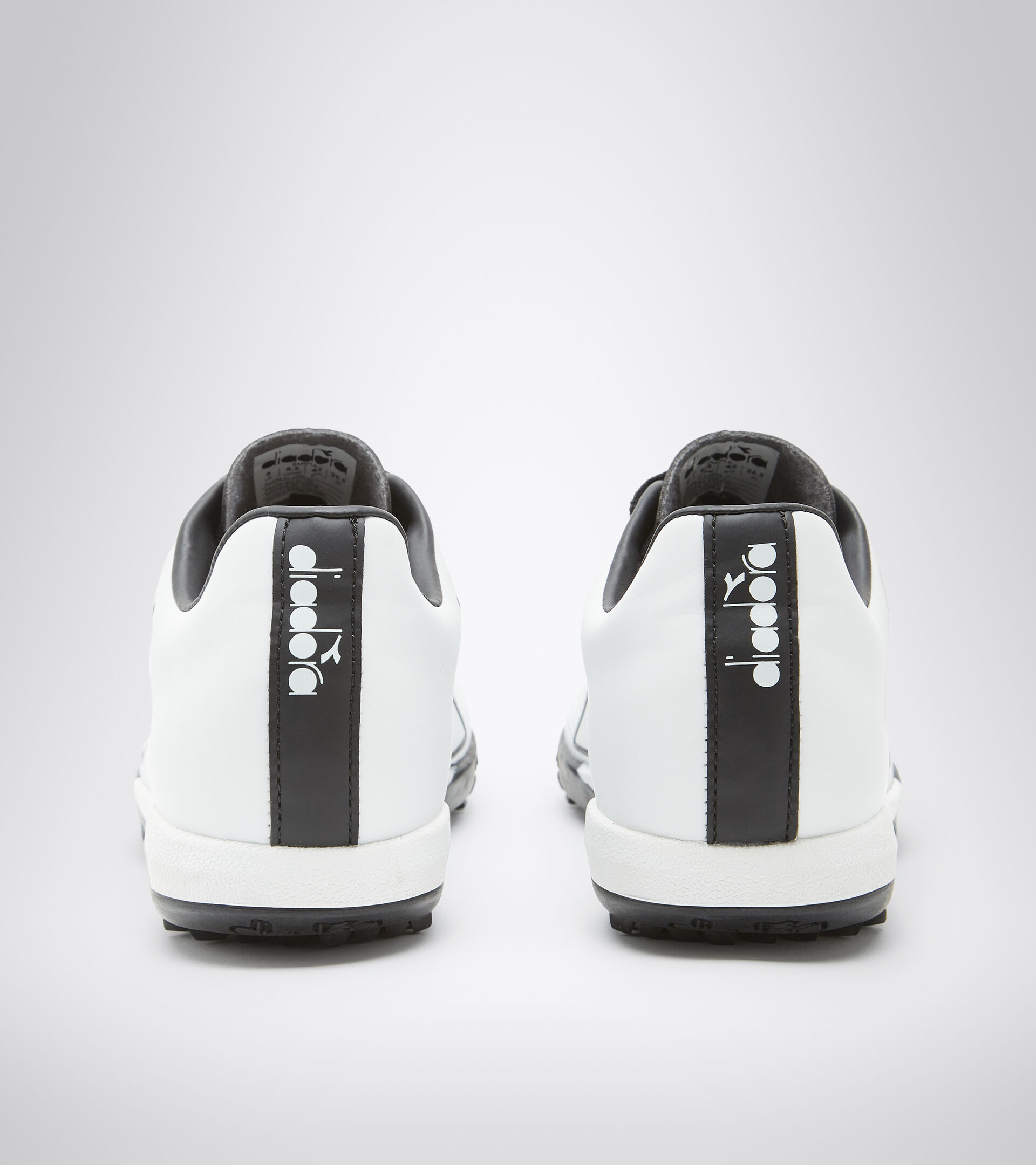 Firm ground football boots PICHICHI 4 TFR WHITE/BLACK - Diadora