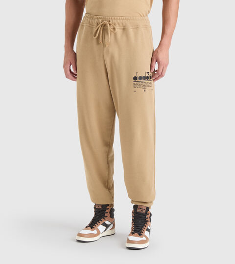 Sporthose aus Baumwolle - Unisex PANT MANIFESTO HELLBRAUN - Diadora