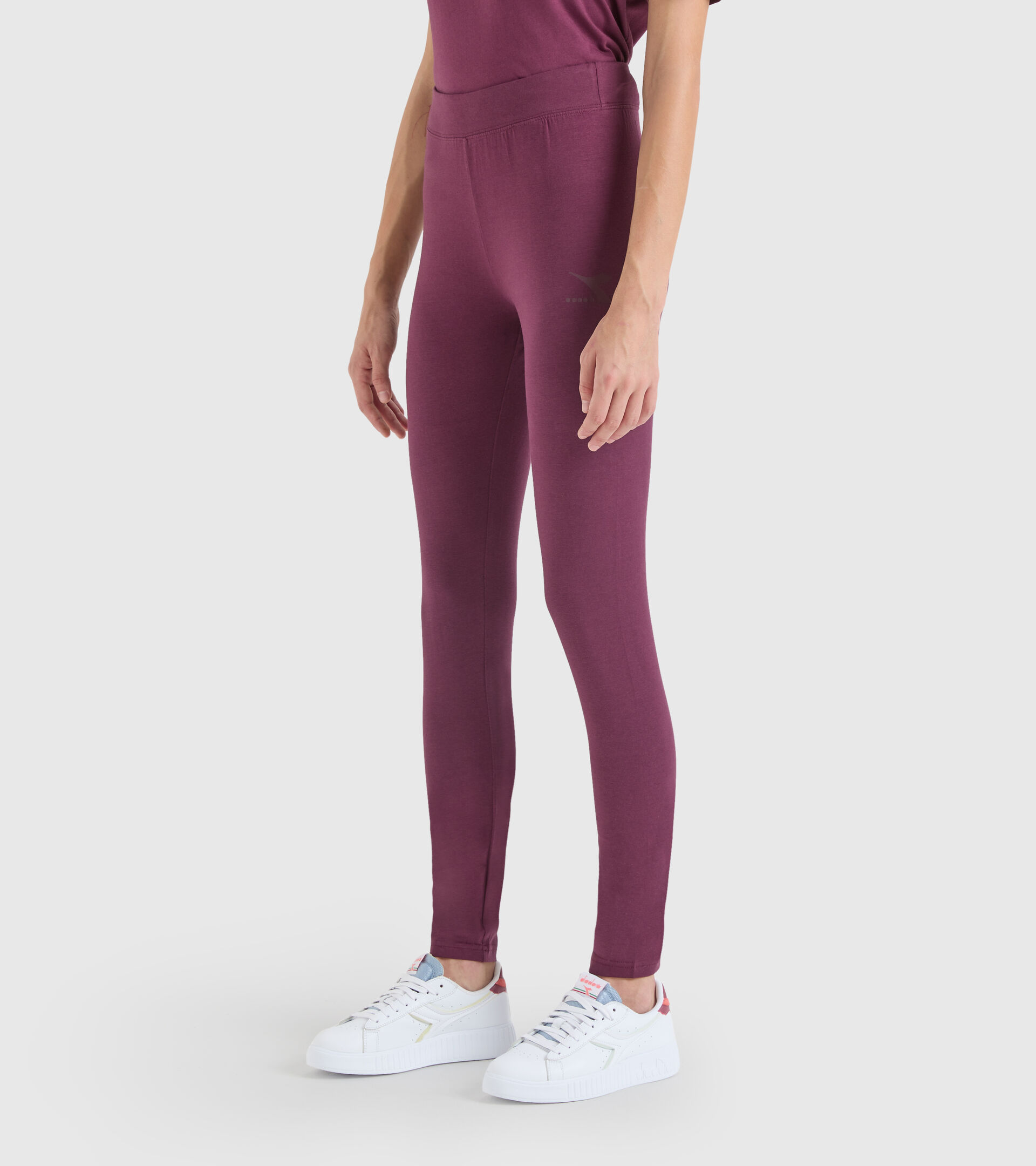 Sports leggings - Women L.LEGGINGS CORE AFRICAN VIOLET - Diadora