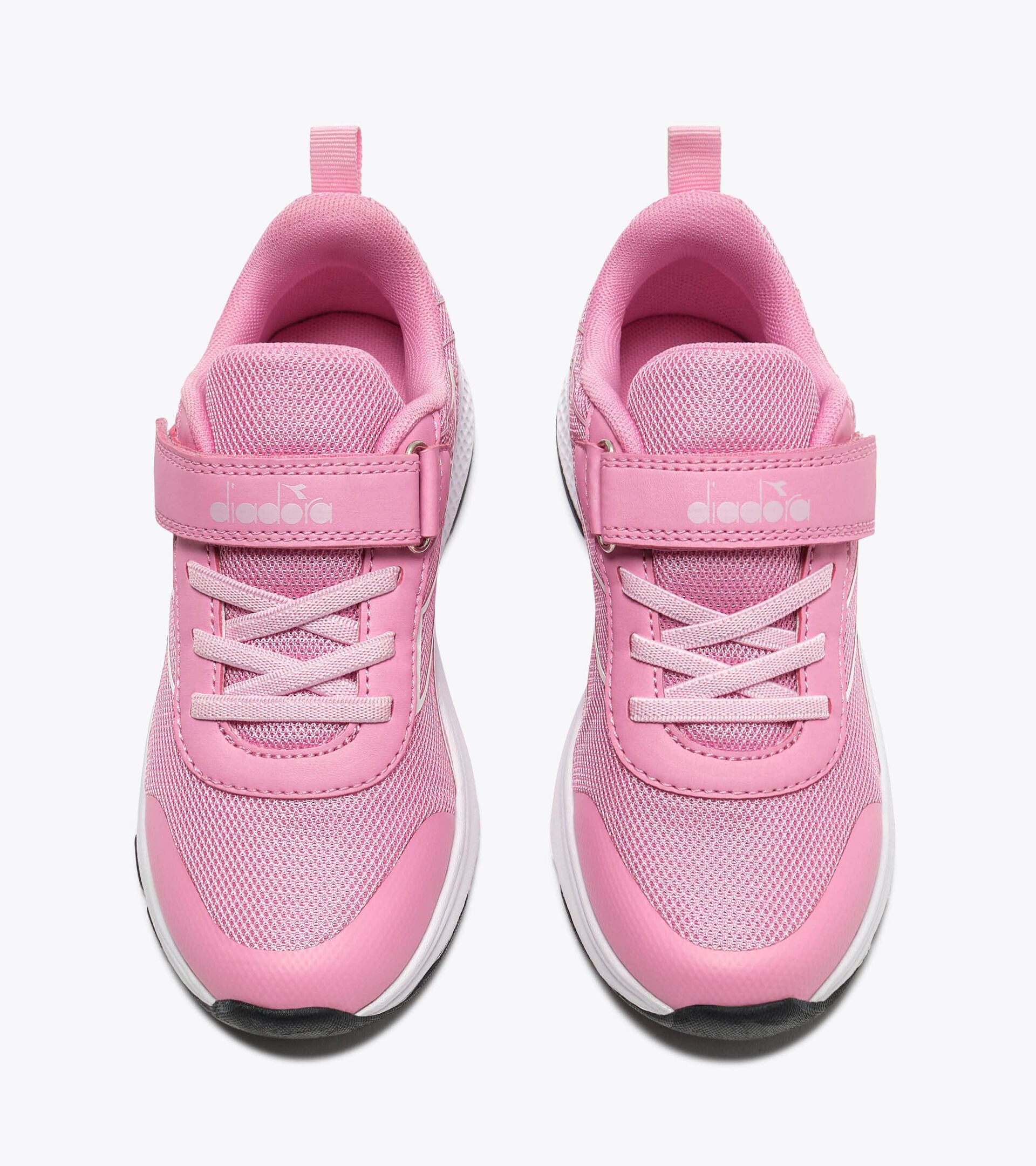 Junior running shoe - All-gender FALCON 6 JR V BEGONIA PINK/WHITE - Diadora