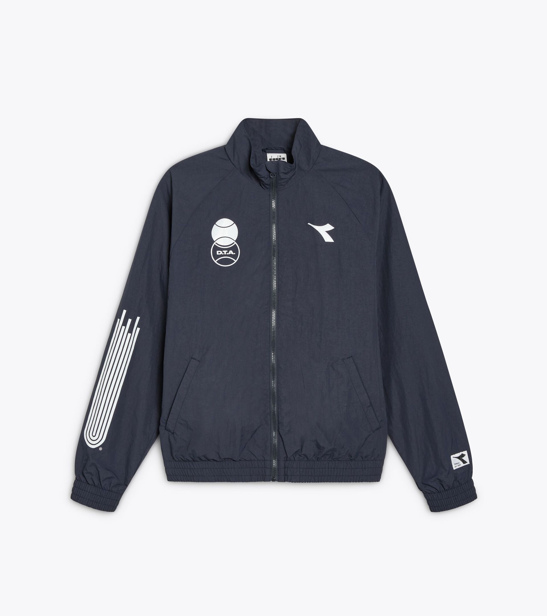 Polyamide Track Jacket - Cross category - All-gender TRACK JACKET SPORTS BLUE DENIM - Diadora