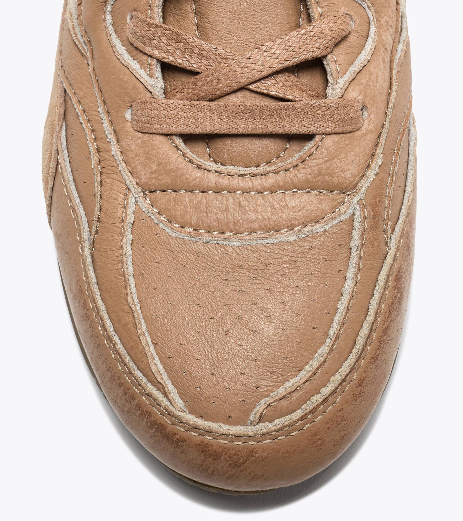 Heritage Leather Sneakers - Low Profile - All-gender EQUIPE REVENGE DUNE USED ITALIA CAMEL - Diadora