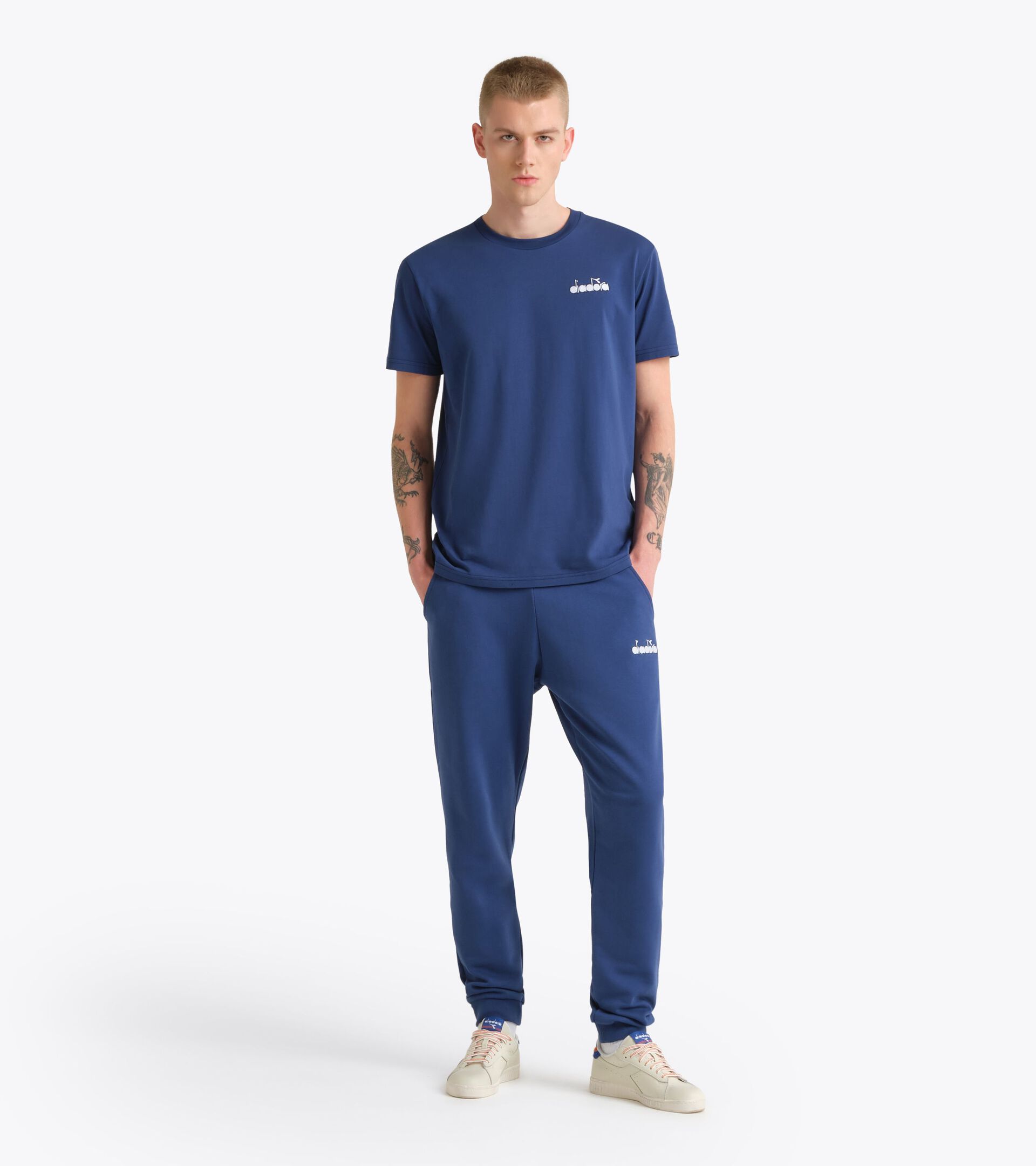 Sweatpants - Men&rsquo;s
 PANTS LOGO NAVY PEONY - Diadora